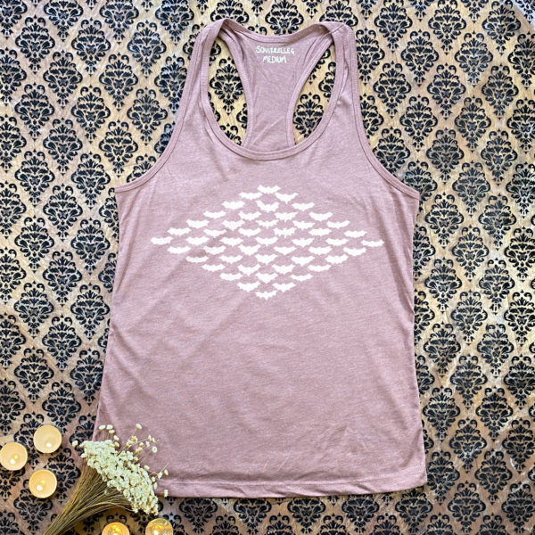 Pink Bats Tank Top