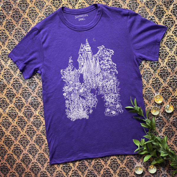 Purple Flying Ointment Garden T-Shirt