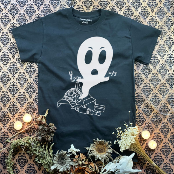 Black Ghosted T-Shirt