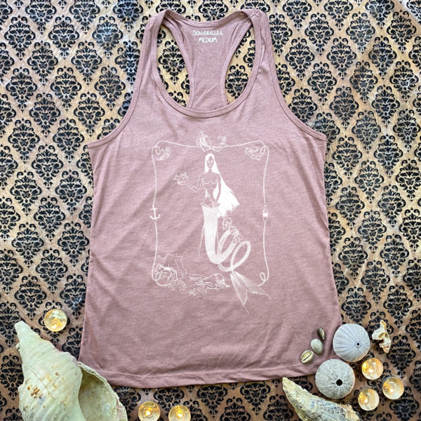 Pink Mermaid Tank Top