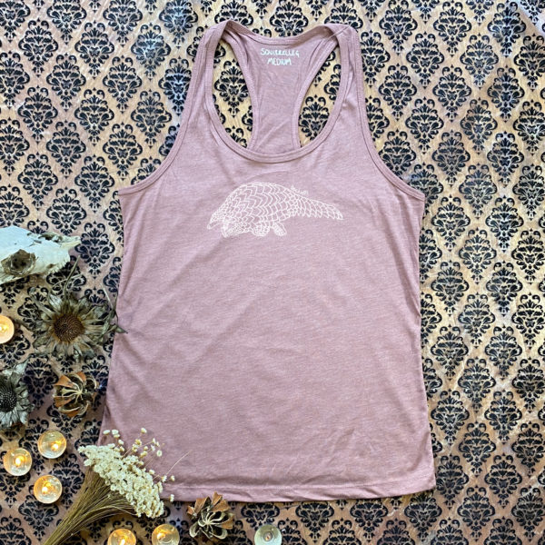 Pink Pangolin Tank Top