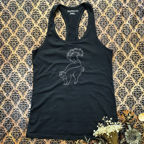 Black Skunk Tank Top