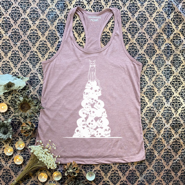 Pink Witch's Hat Tank Top