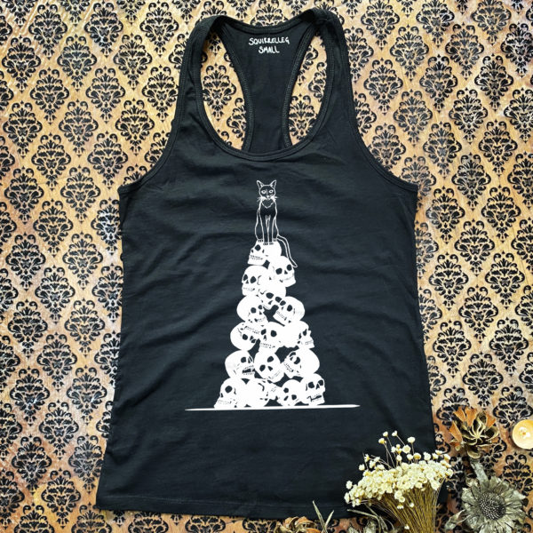 Black Witch's Hat Tank Top