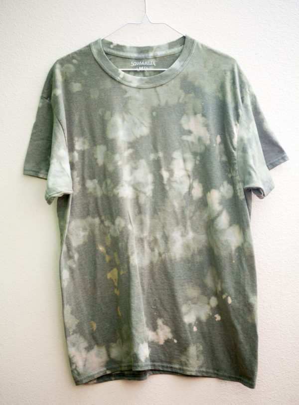 Green Bleach Dyed Shirt 2