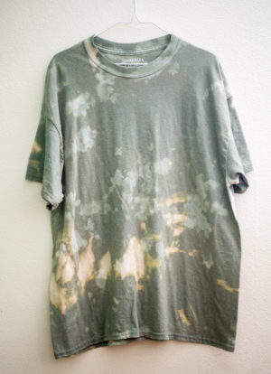Green Bleach Dyed Shirt 3